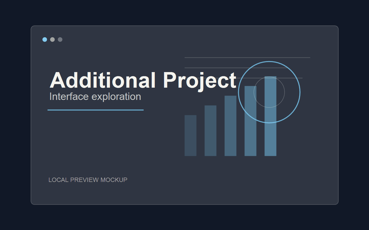 Local preview mockup for additional project