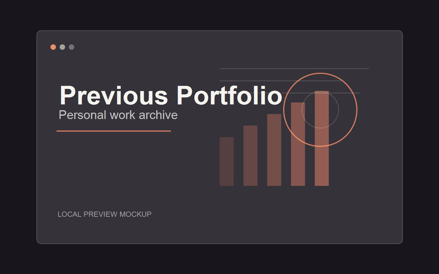 Local preview mockup for Mahdi Adas previous portfolio